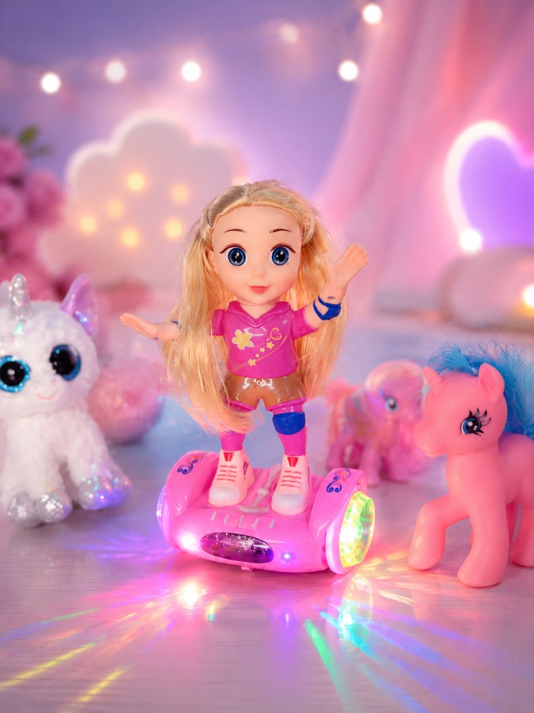 Dancing Balance Girl Doll (360° Rotation & Music)