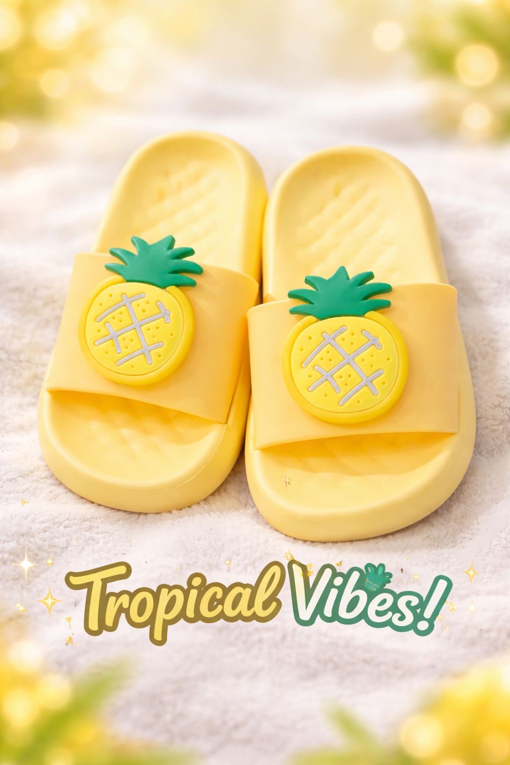 Pinapple Slippers