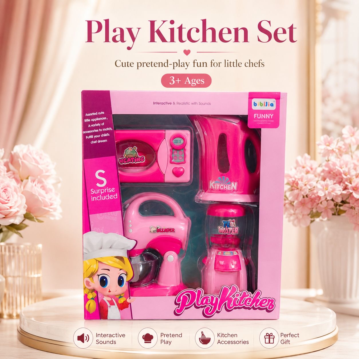 Play Kitchen Set β Little Chef Collection π©βπ³π½οΈ
