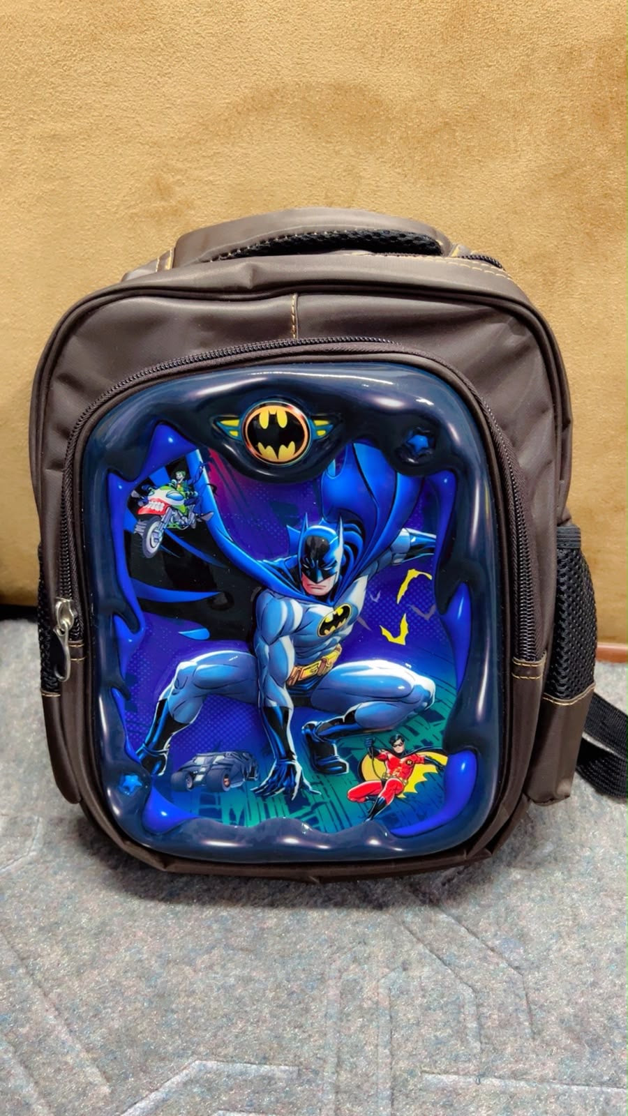 Batman flying 3D School Backpack