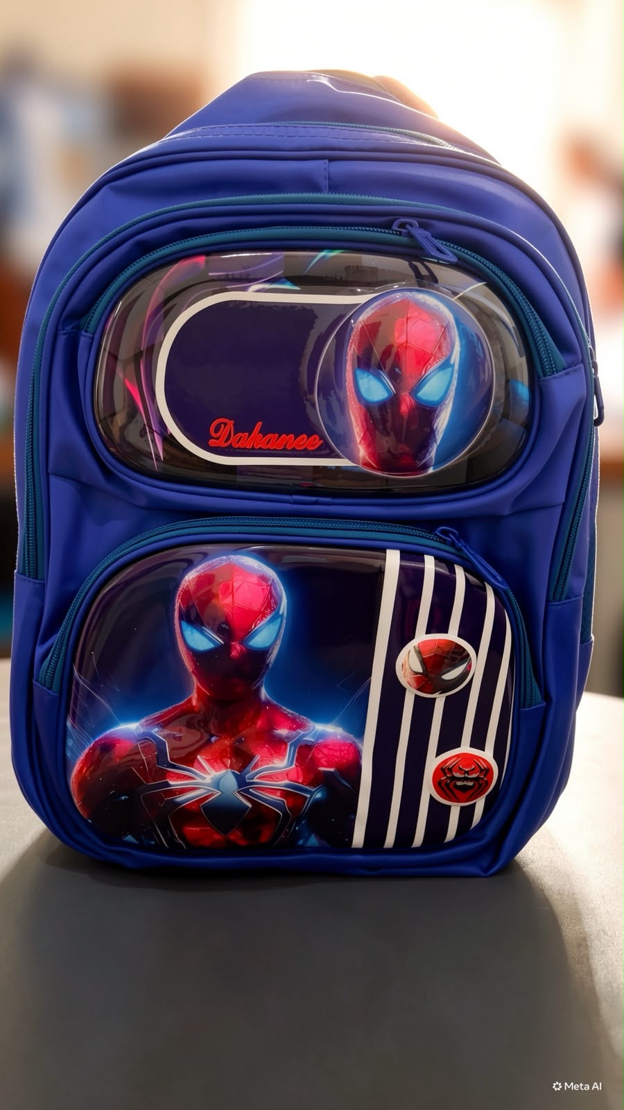 Spider-Man 3D School Backpack(17-18")