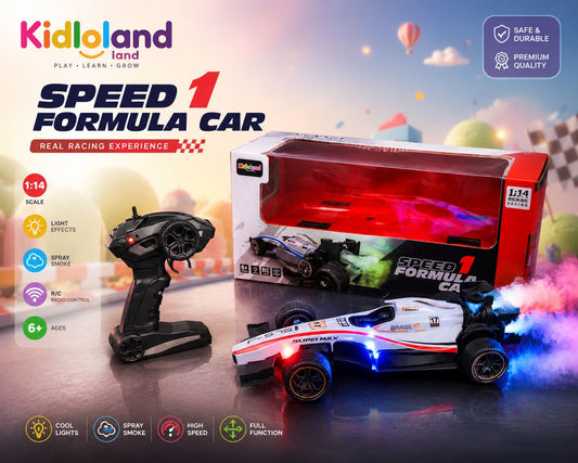 Speed Formula 1 RC Car (1:14 Scale)