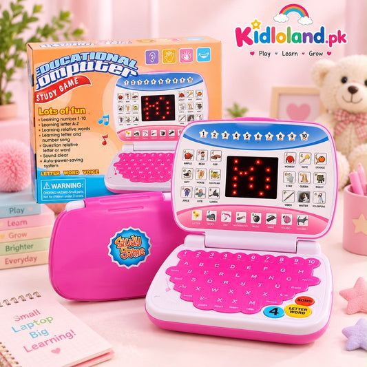 Educational Computer Study Game for Kids (3+ Years)