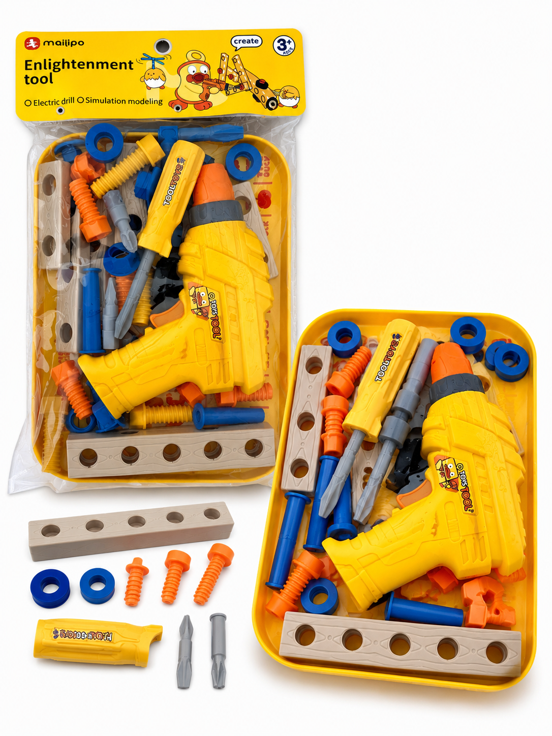 Kids DIY Electric Drill Tool Set š§