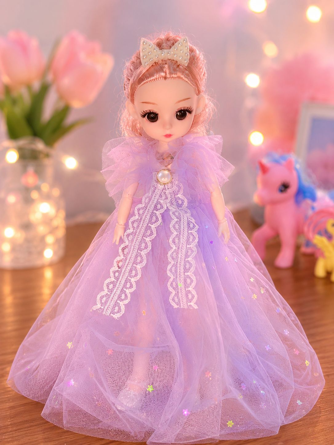 Princess Fashion Doll ā Royal Lavender Edition šš