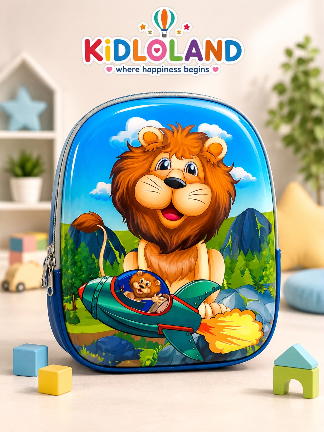 š¦ Lion Adventure Kids Backpack