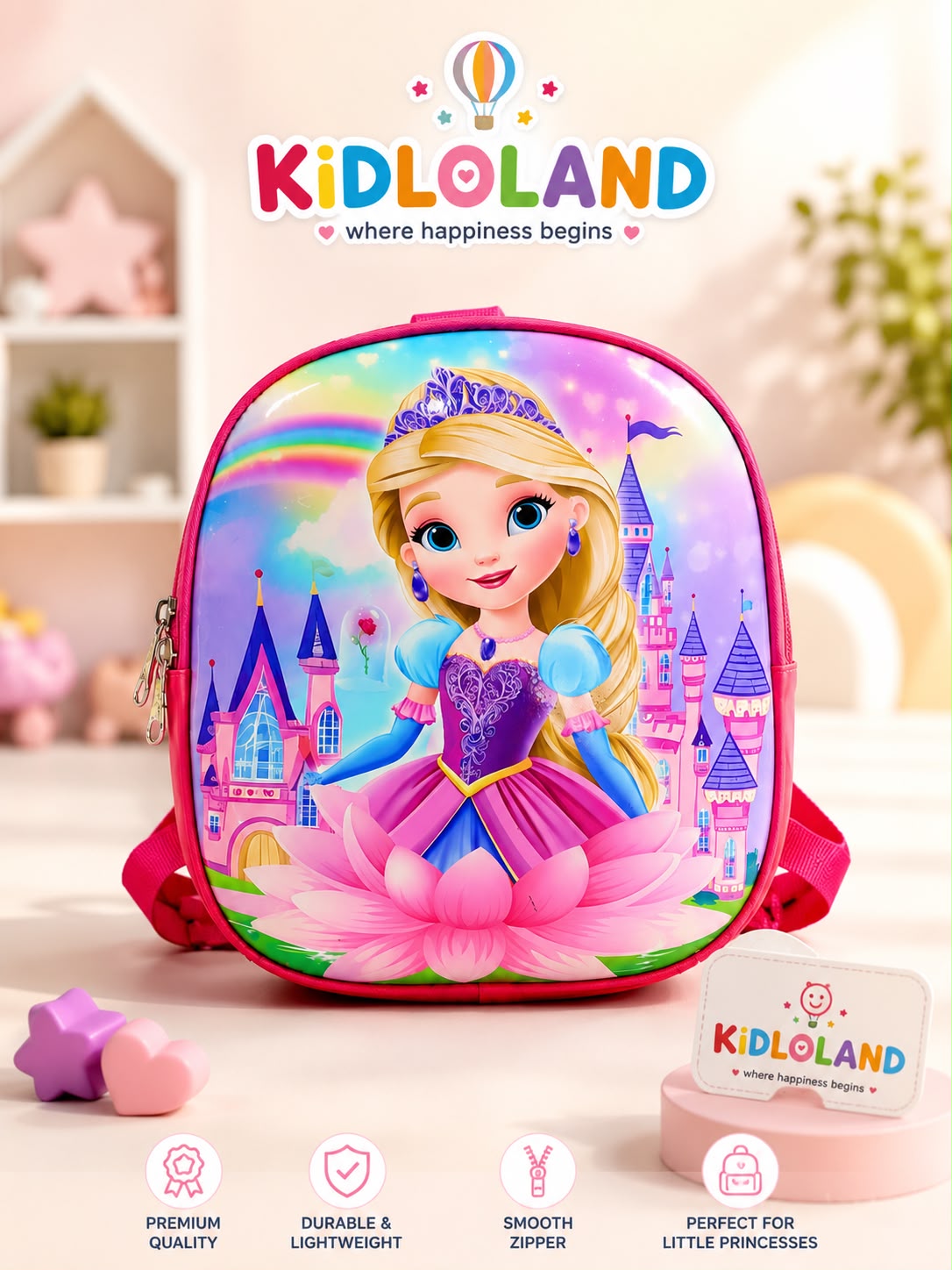 š Princess Kids Backpack