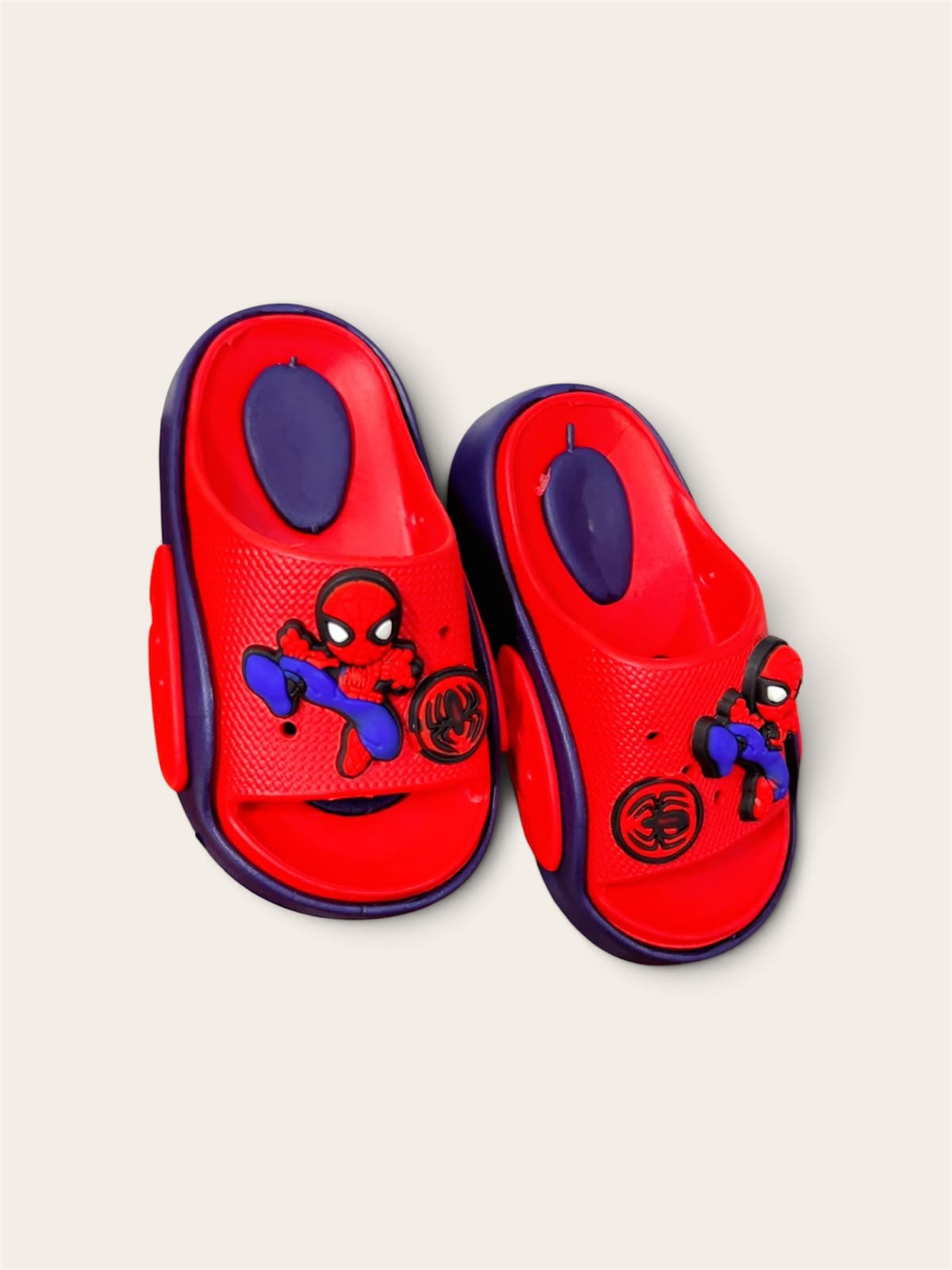 Spiderman Red Slippers