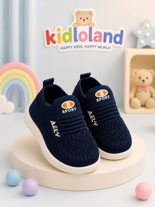 Imported Kids Breathable Slip-On Shoes (Blue & Pink) FL-611