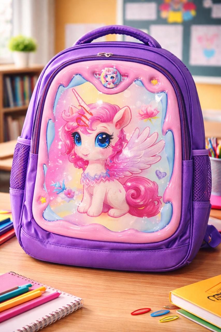 Imported π¦ 3D Unicorn School Backpack