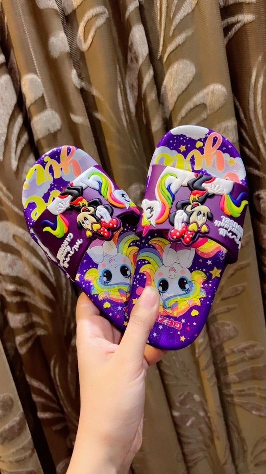 Unicorn slippers