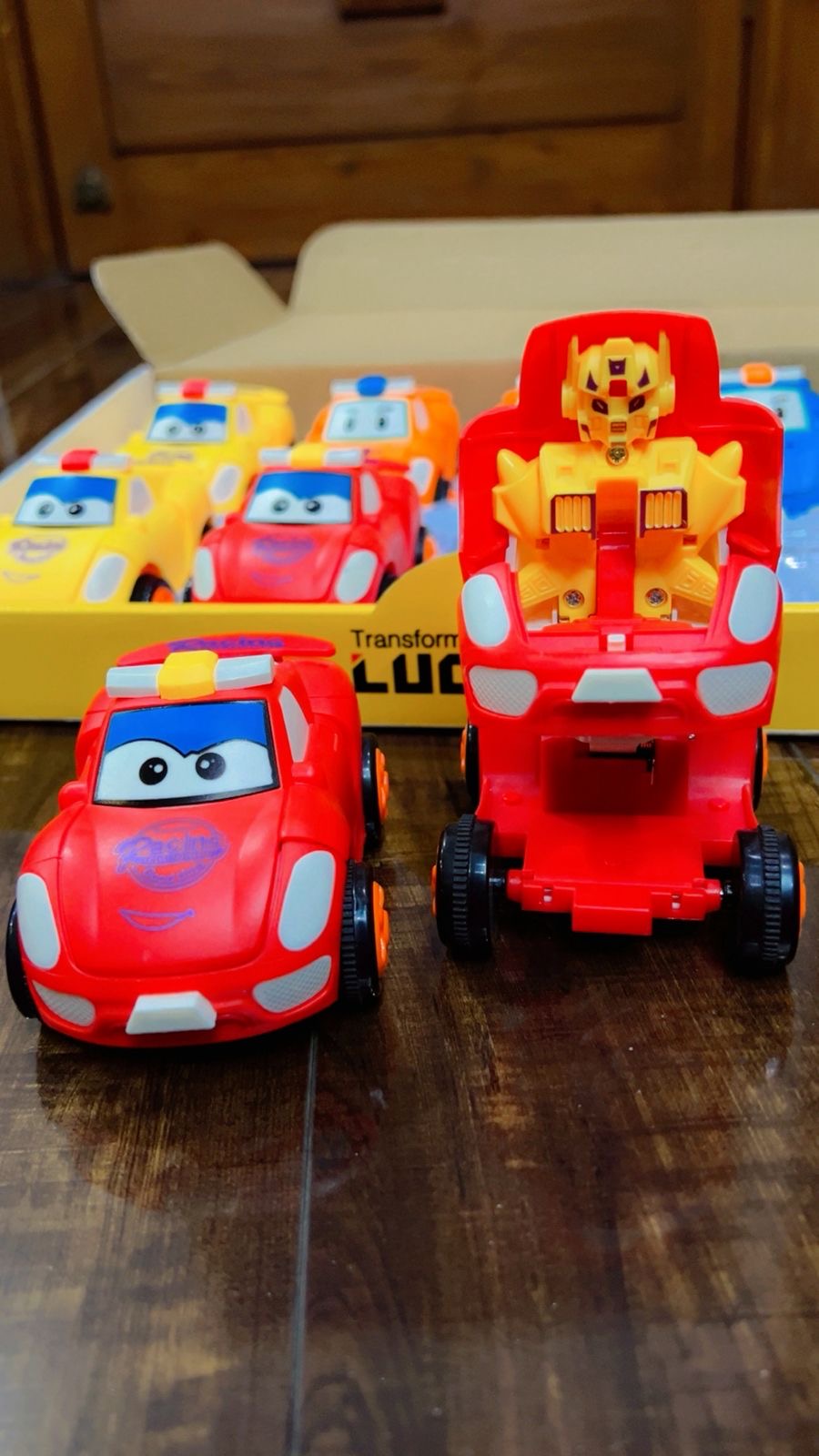 Transforming Robot Police Car