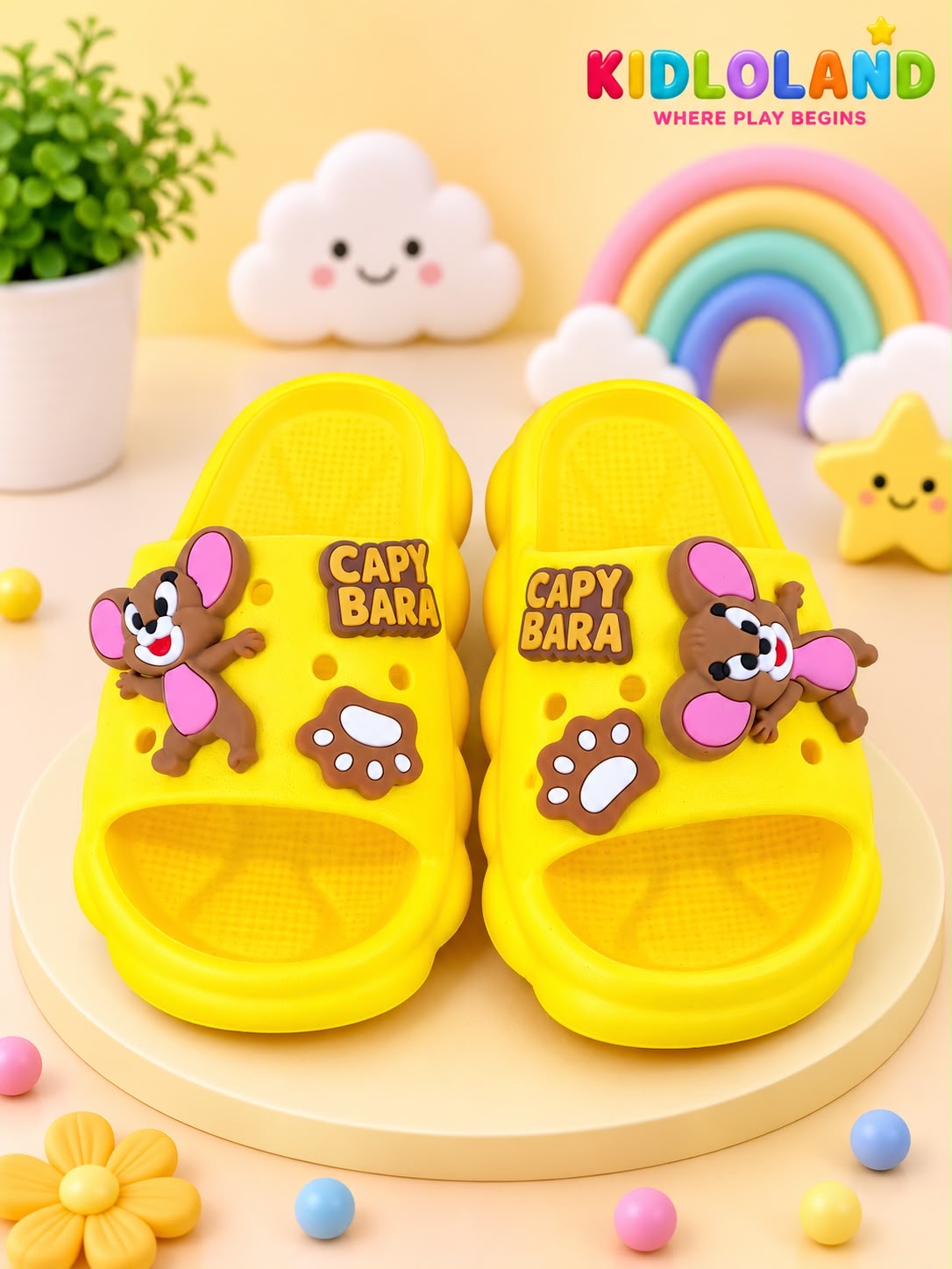 Capybara Kids slippers