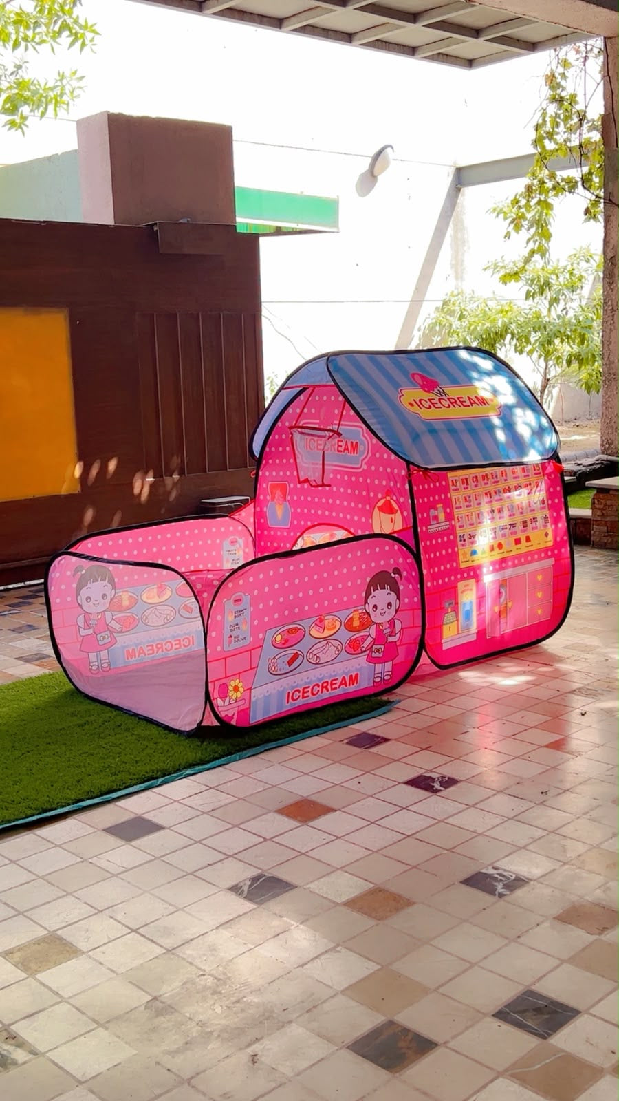 Ice Cream Shop Play Tent 🍦🏠