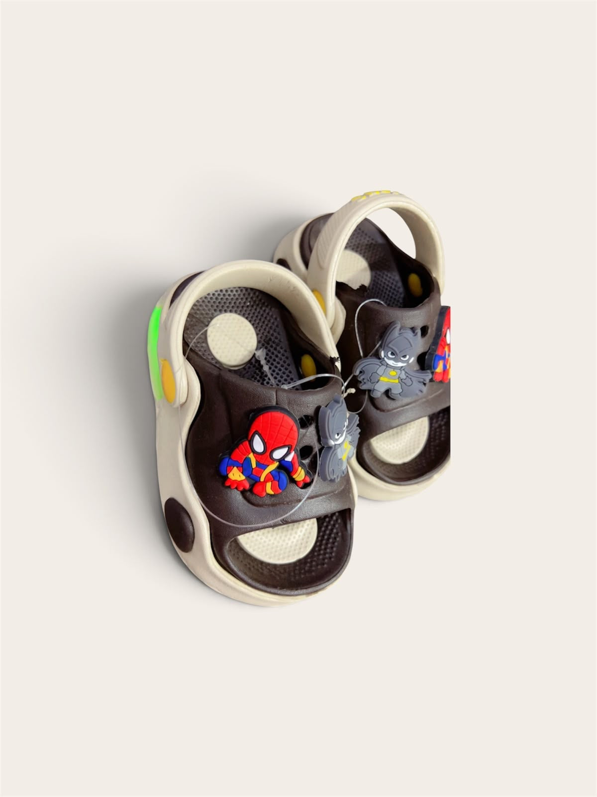 Spiderman Kids LED Light Crocs