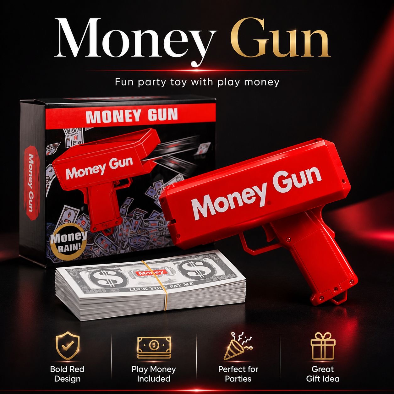 Money Gun – Party Cash Blaster