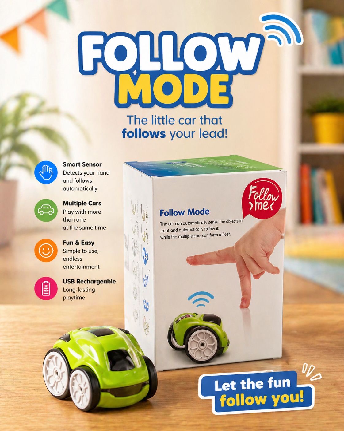 Follow me/Magic Line Patrol Car