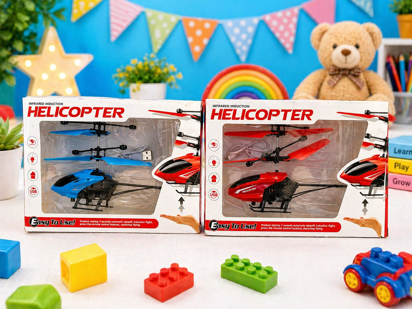 Flying Helicopter Toy (Infrared Induction) hand sensor