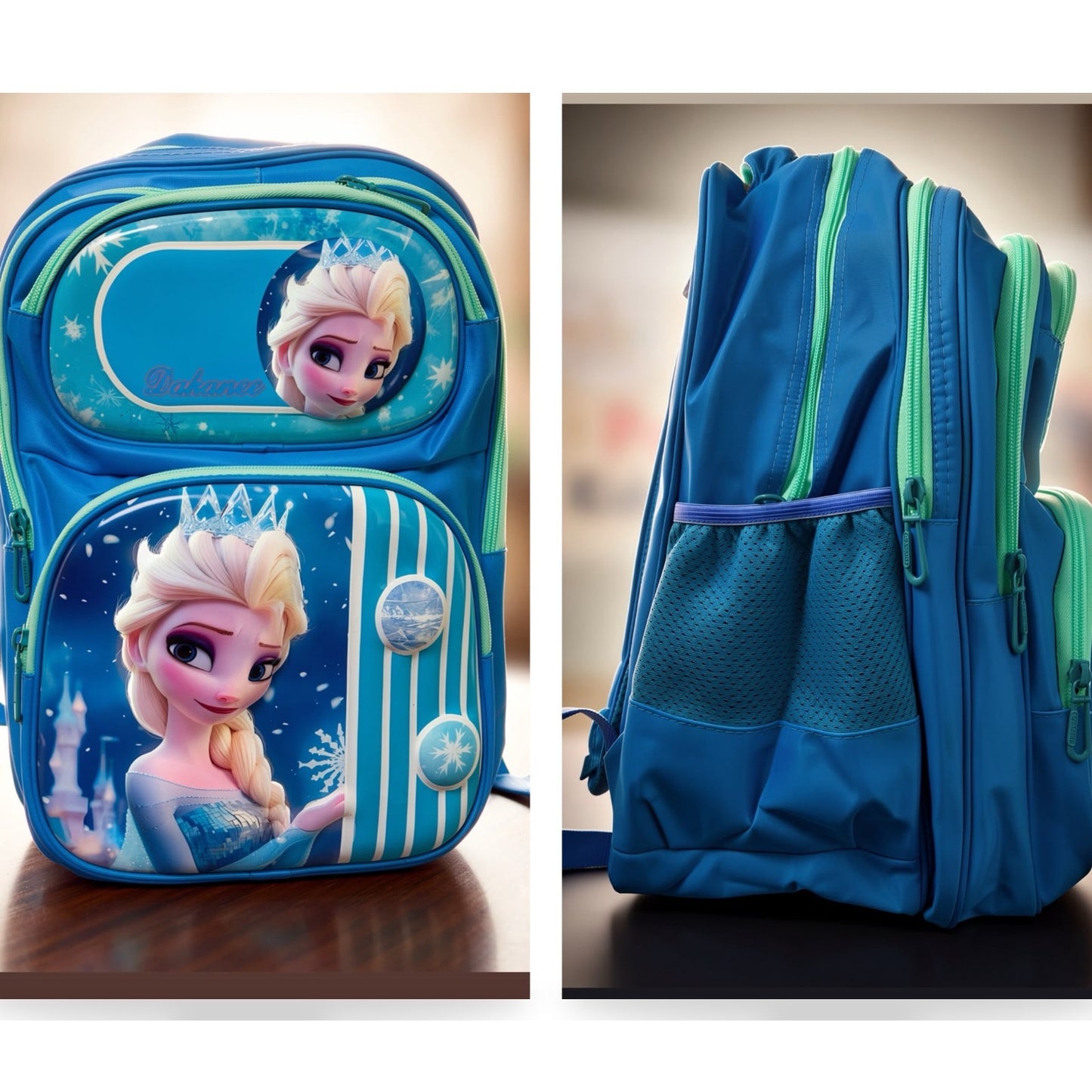 Frozen Elsa 3D School Backpack (17-18")