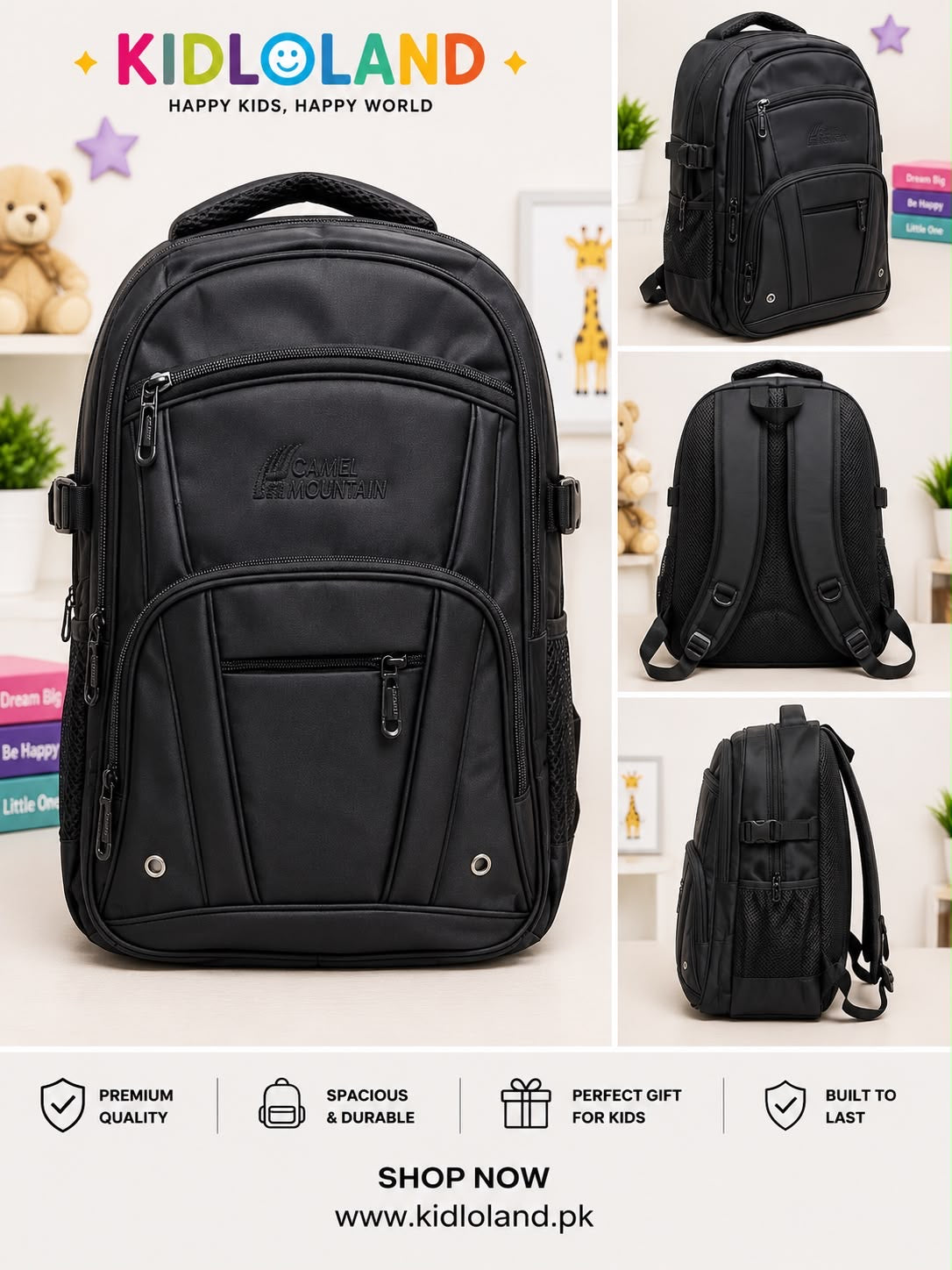 🎒Camel Mountain Imported School Backpack