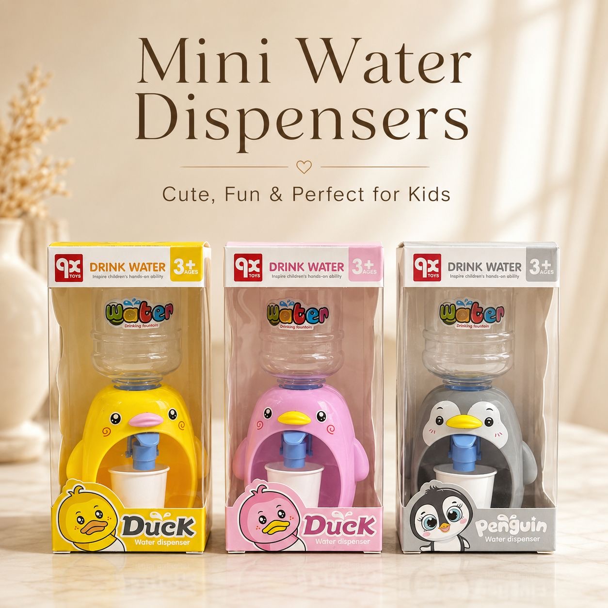 Mini Water Dispenser for Kids