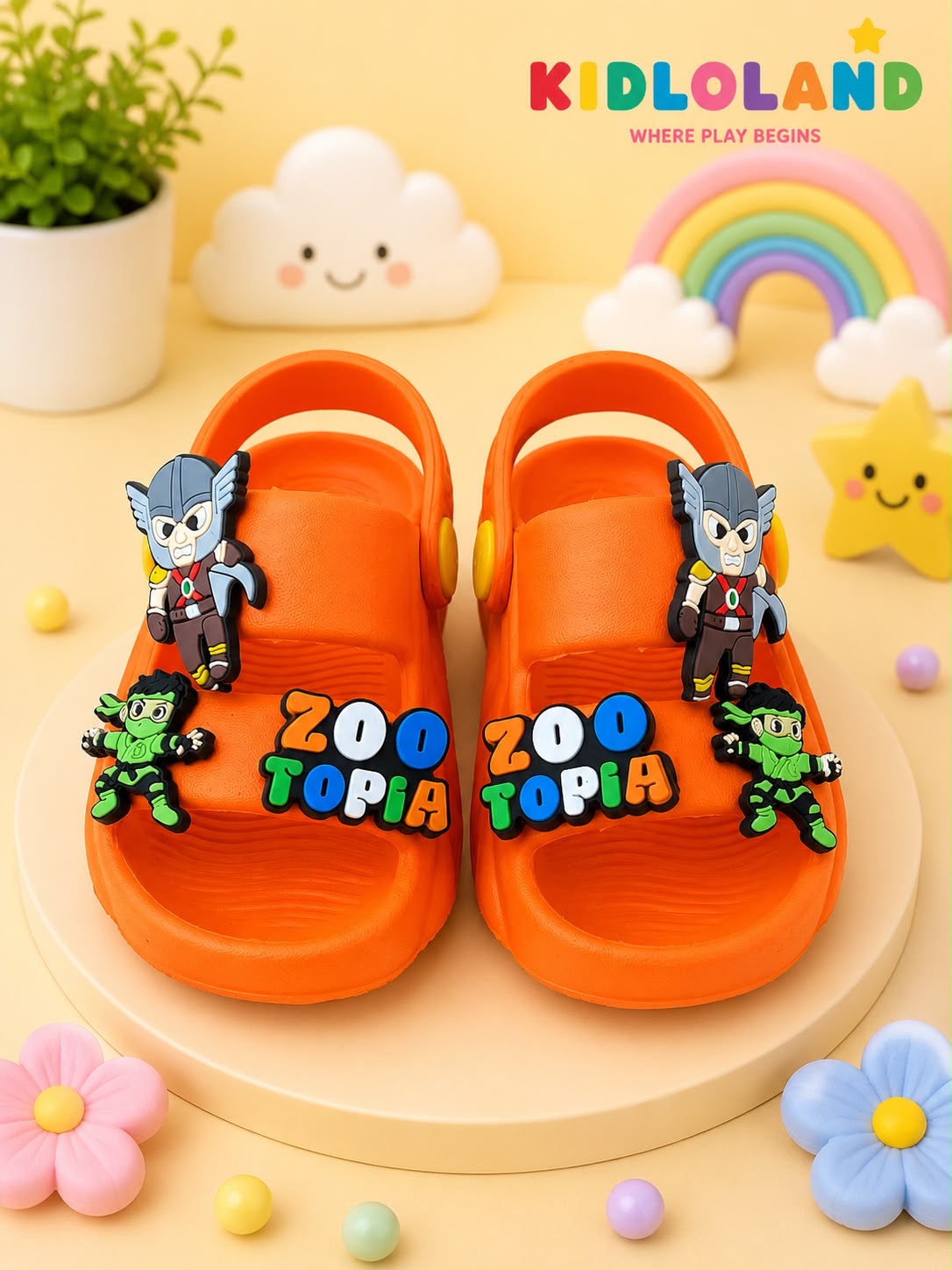 Superhero Kids Slippers