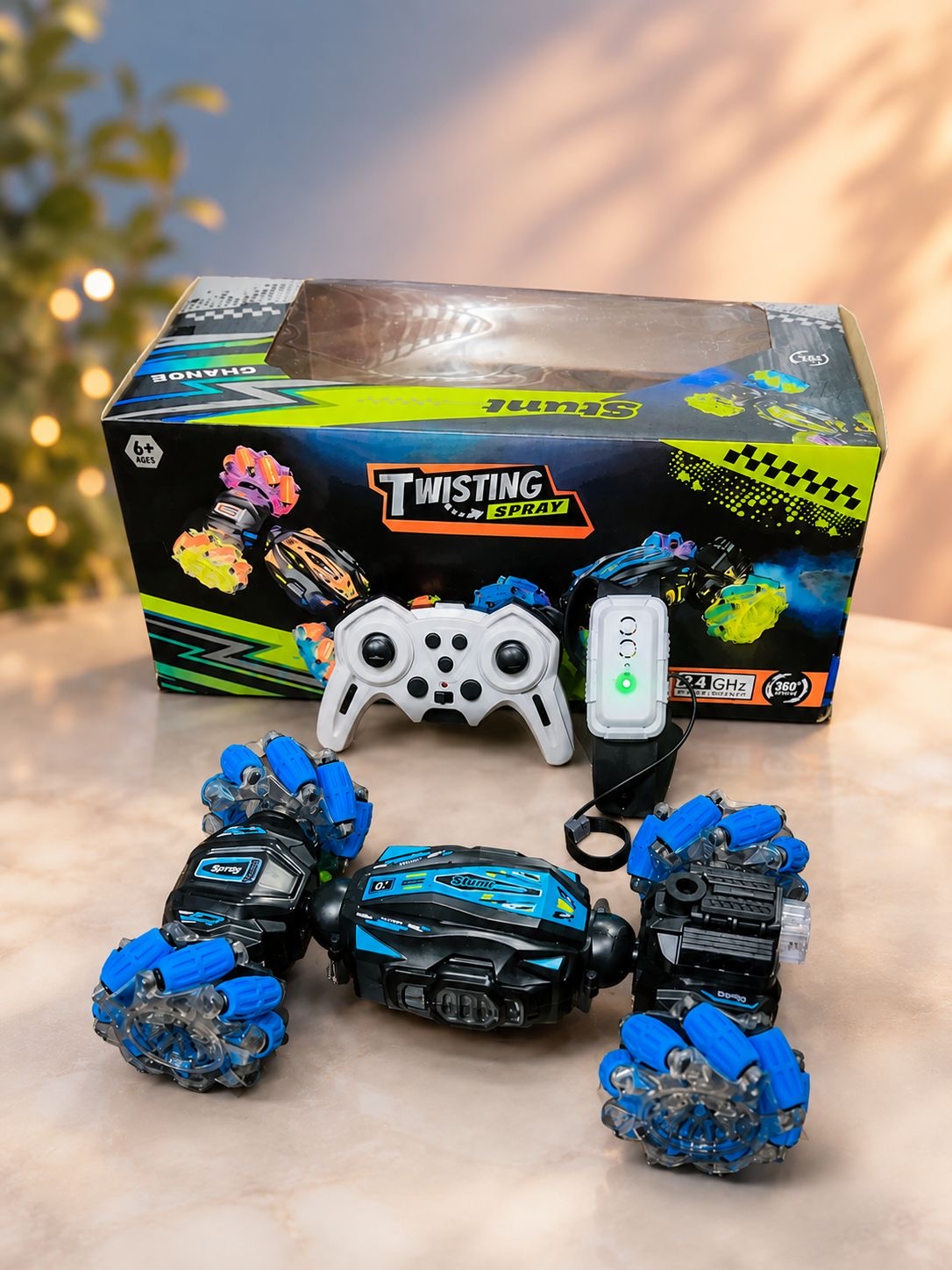 Twisting Spray RC Stunt Car (2.4GHz)
