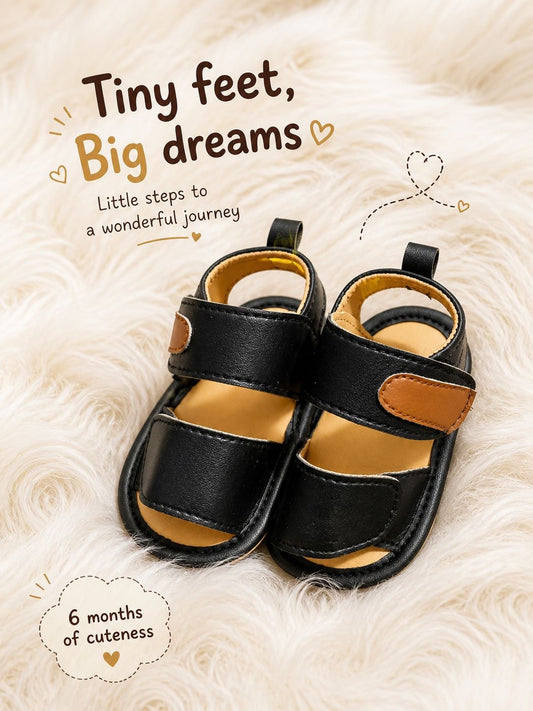 Baby Black Sandals