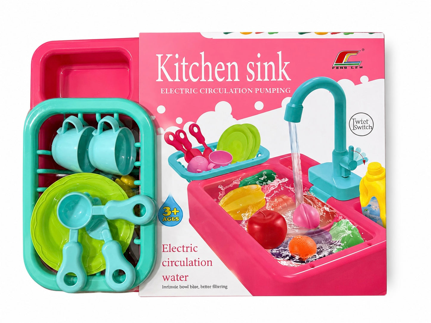Electronic Kitchen Sink Toy Set