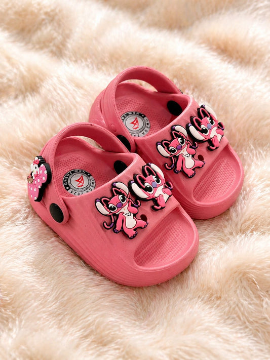 Pink Cartoon crocs
