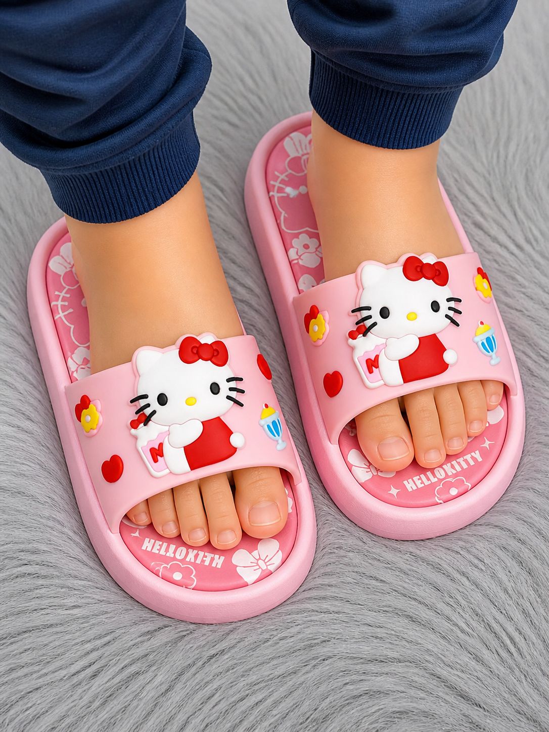 Hello Kitty Pink Slippers