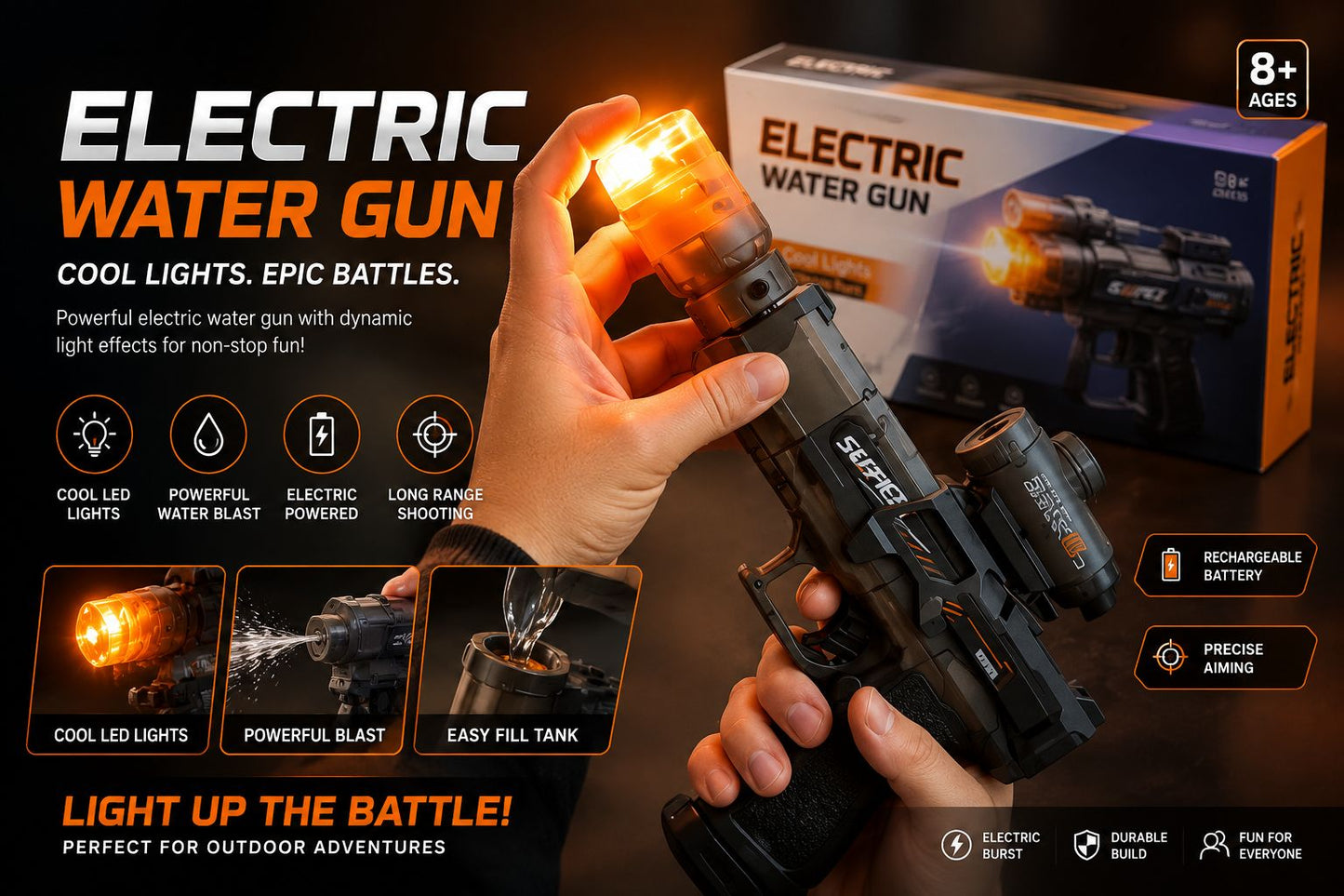 Electric water gun