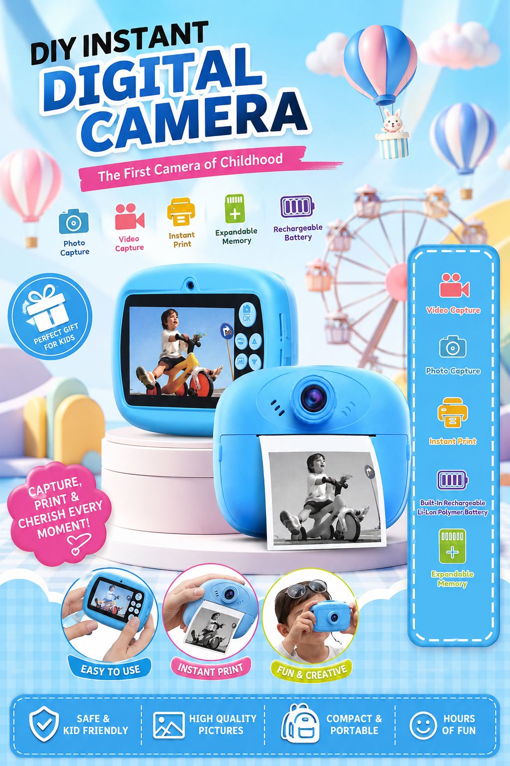 DIY Instant Digital Camera