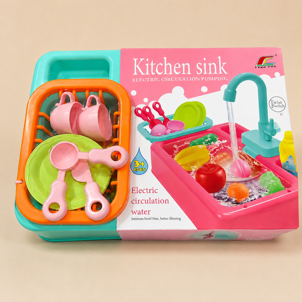 Electronic Kitchen Sink Toy Set