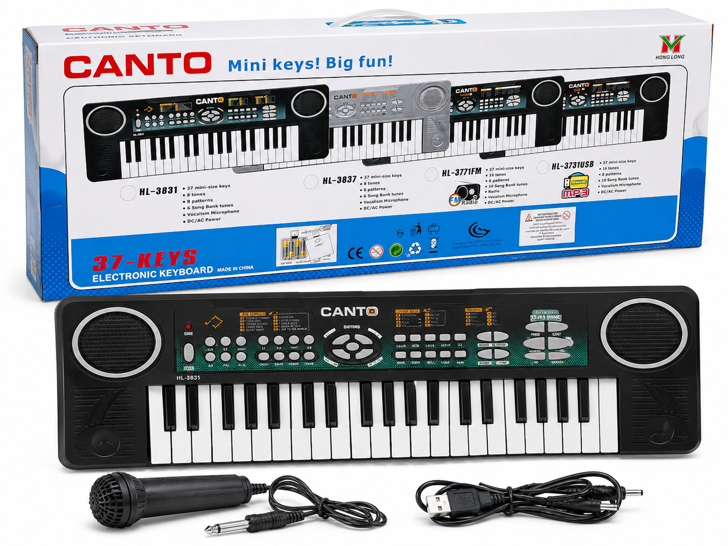 Piano Electronic Canto-37