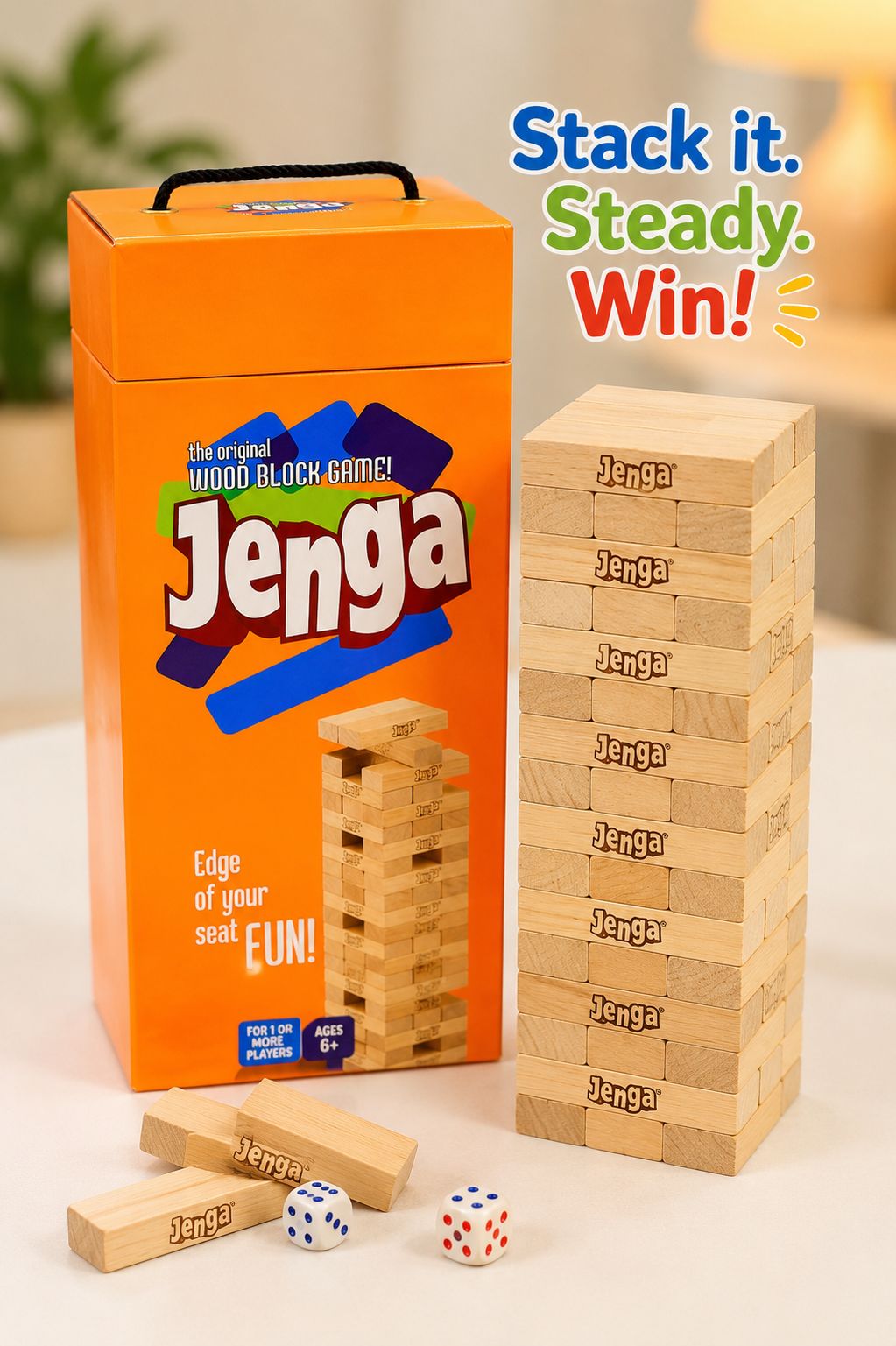Jenga Wooden Block Game