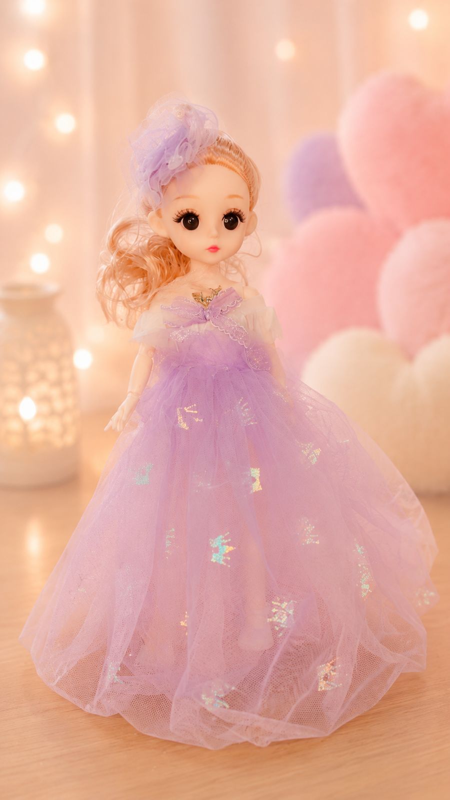 Princess Fashion Doll – Lavender Edition 👑💜