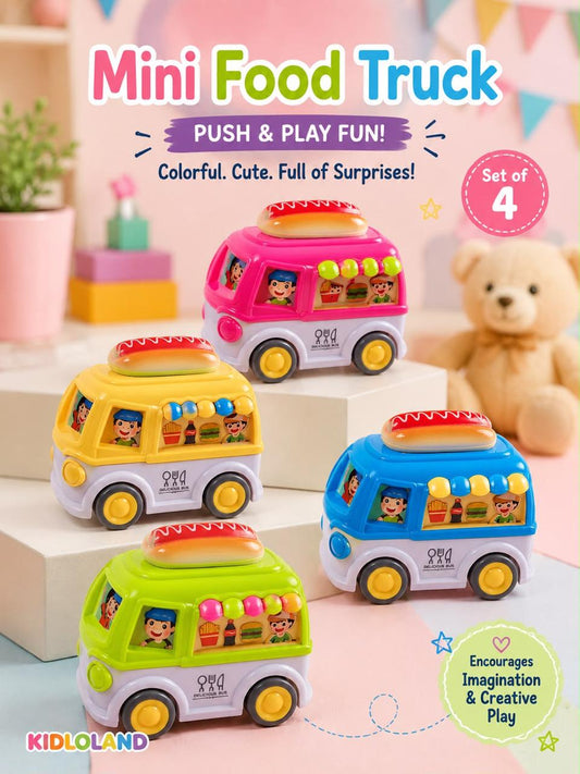 Mini Food Bus – Push & Play Fun