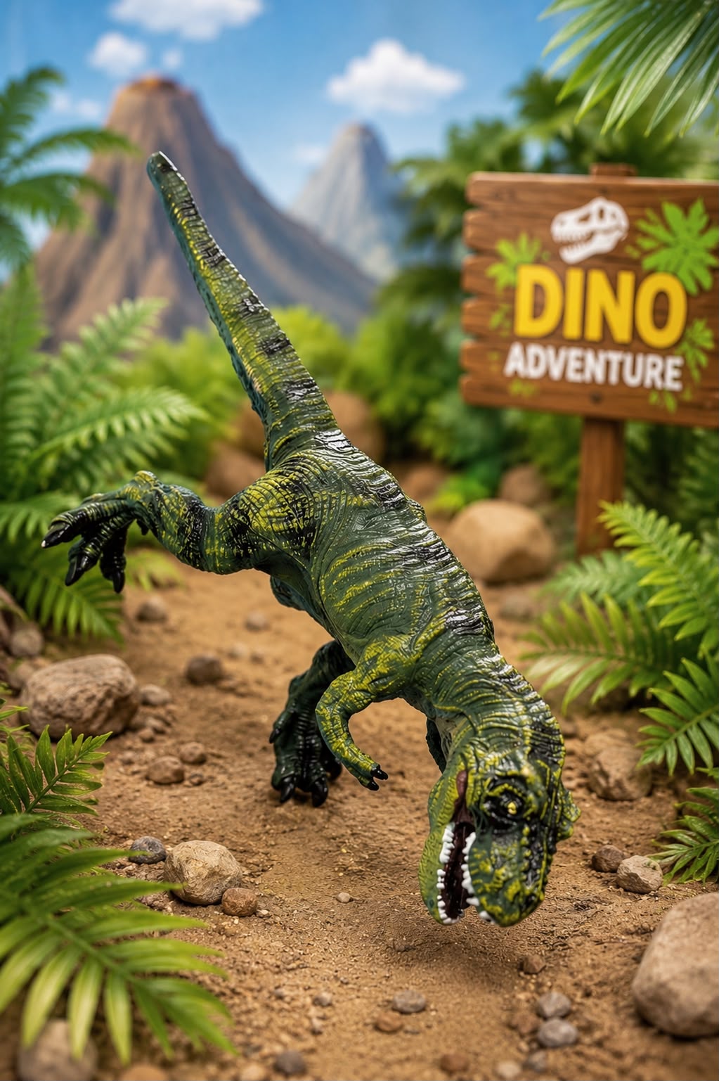 Realistic Dinosaur Figure – Velociraptor