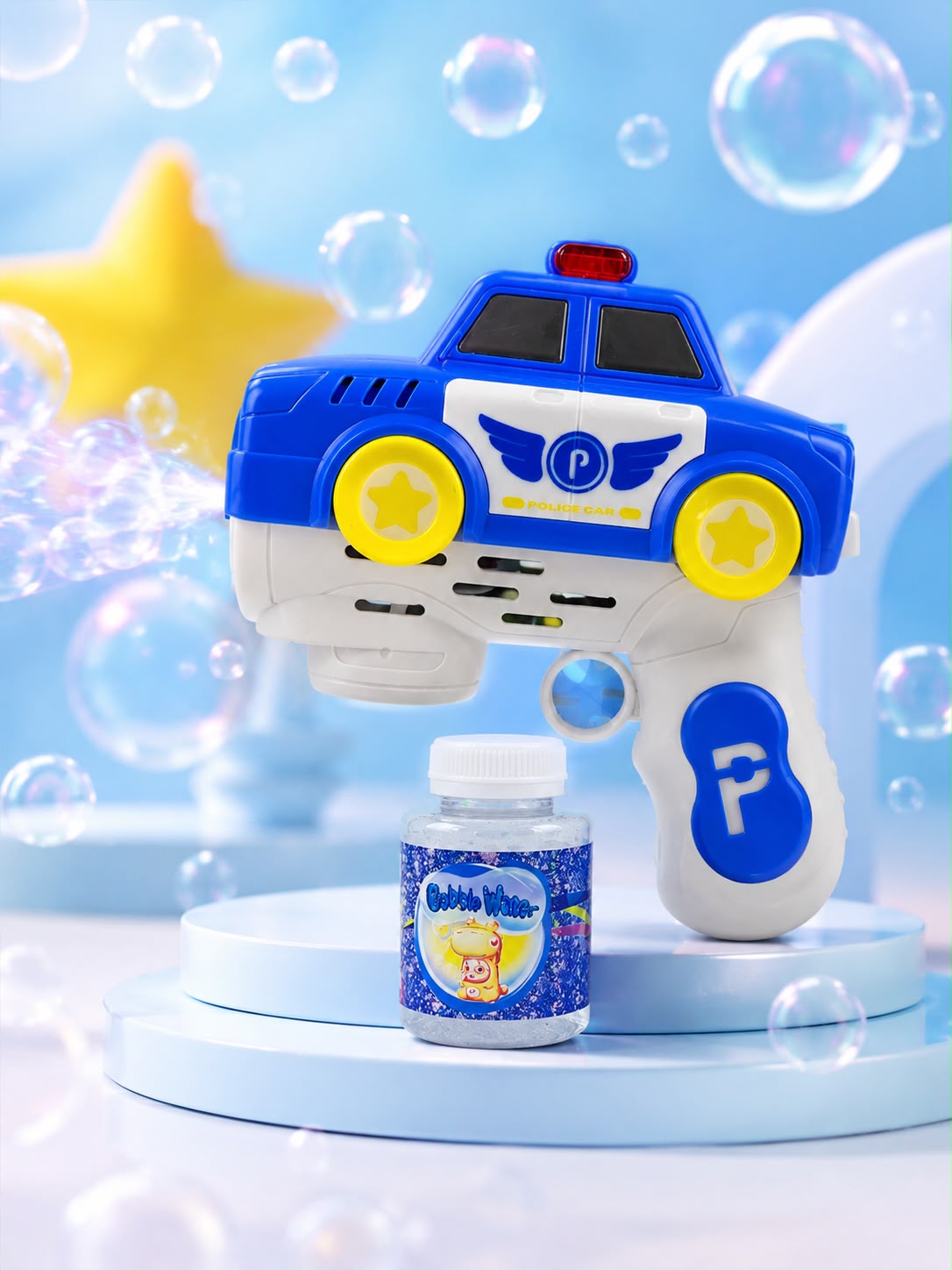 Police Car Bubble Gun