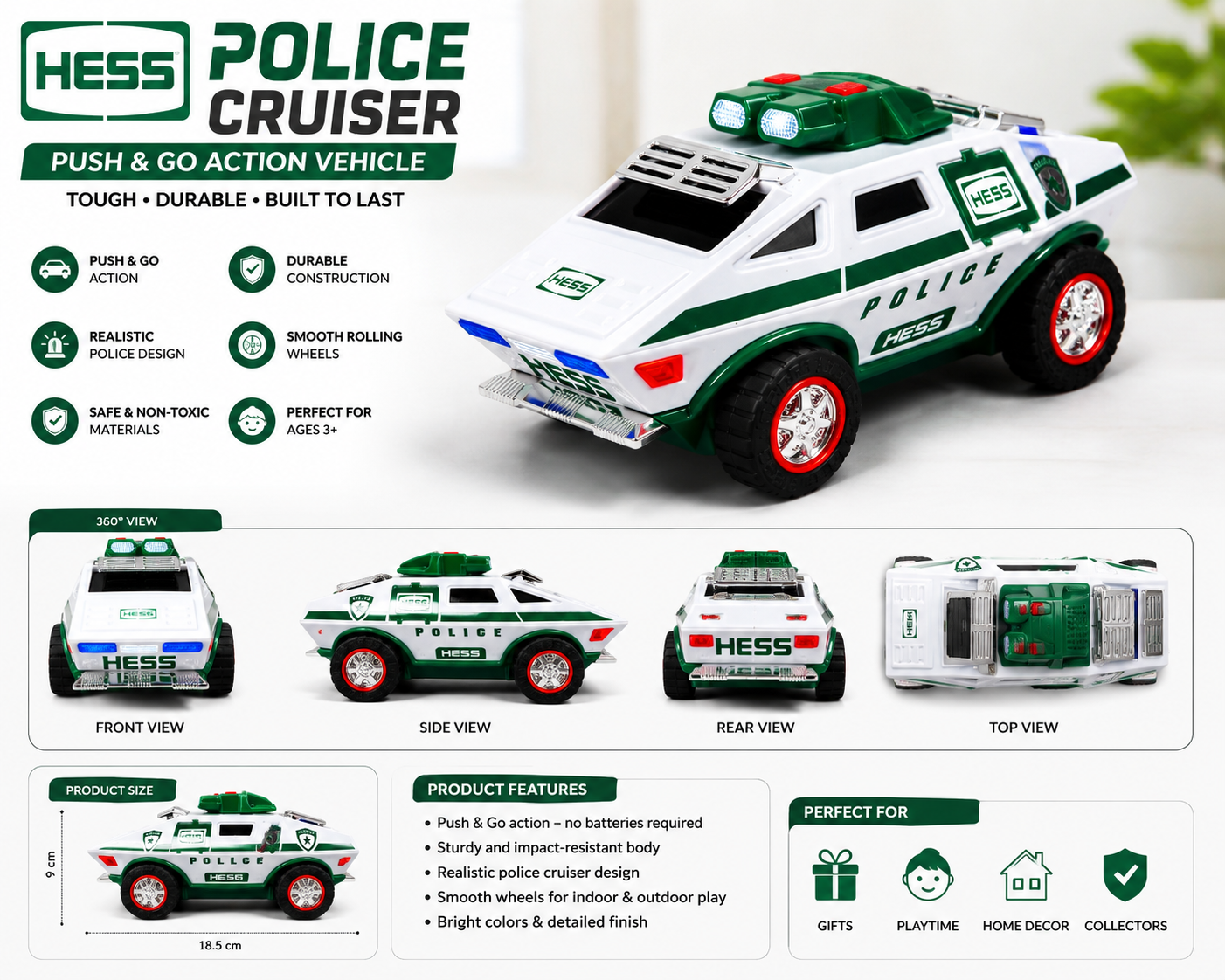 HESS Police Cruiser Toy