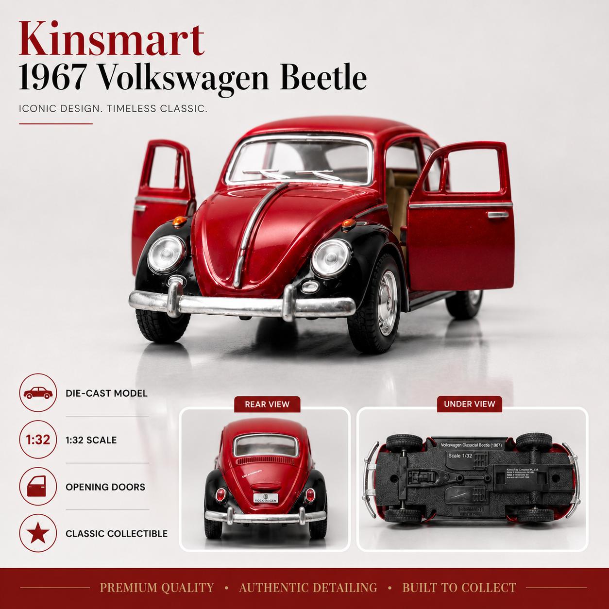 Kinsmart 1967 Volkswagen Beetle