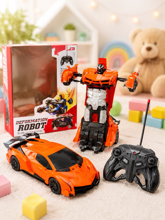 🚗 RC Deformation Robot Car