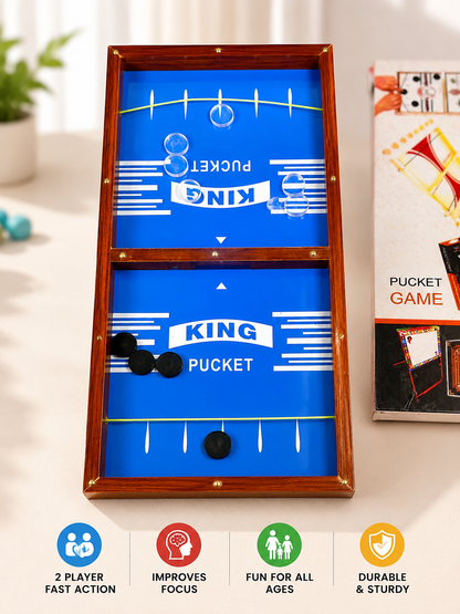 🎯 King Pucket Fast Sling Puck Game