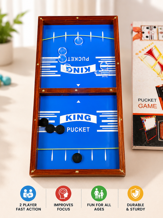 🎯 King Pucket Fast Sling Puck Game