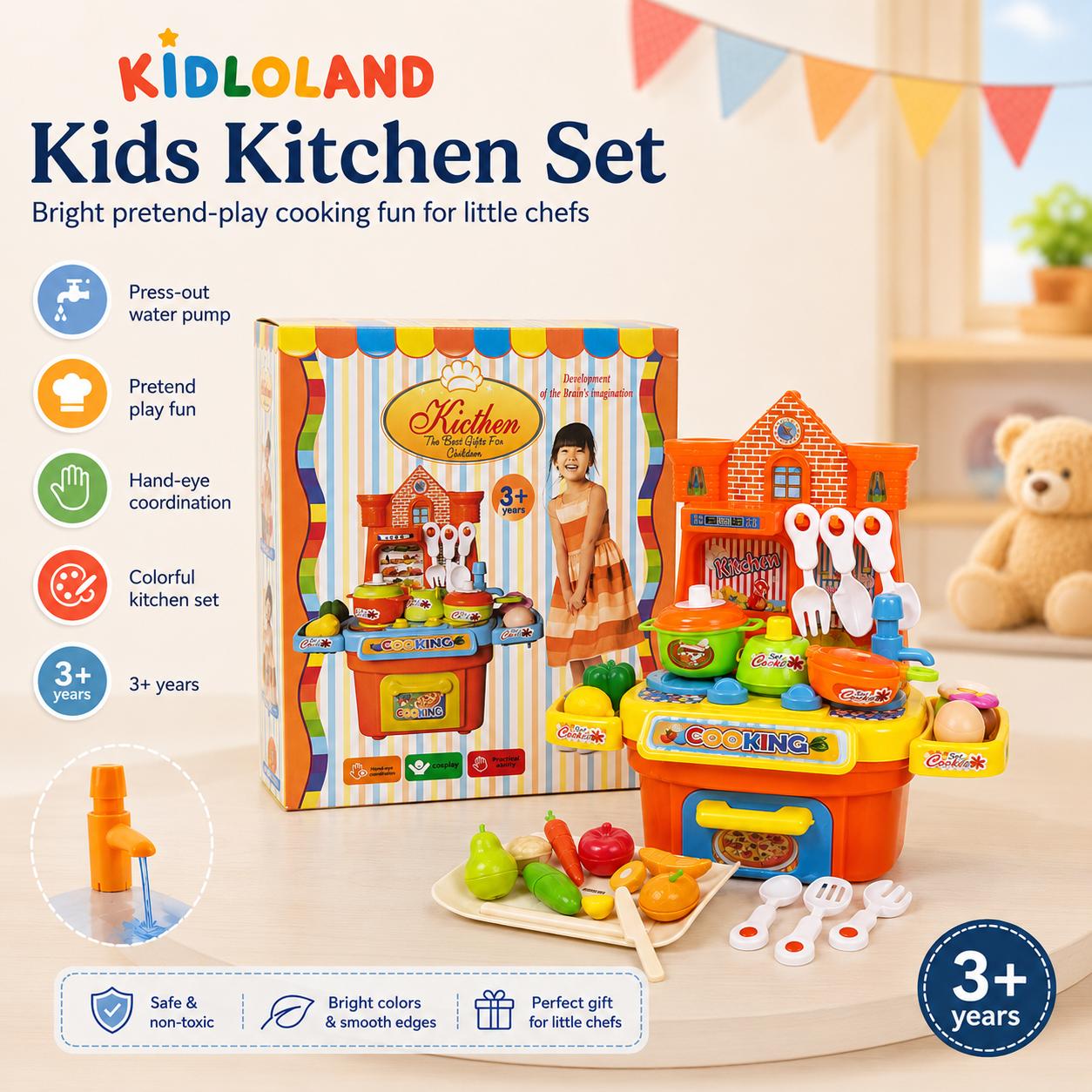 Kids Kitchen Set