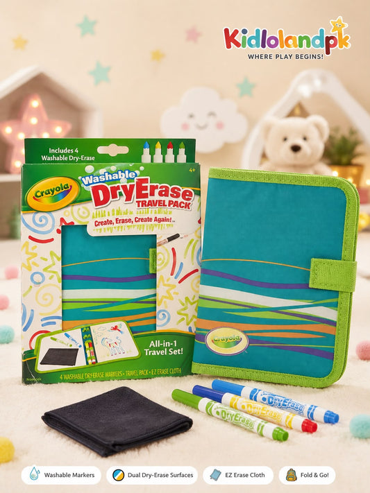 Original Crayola Washable Dry-Erase Travel Pack