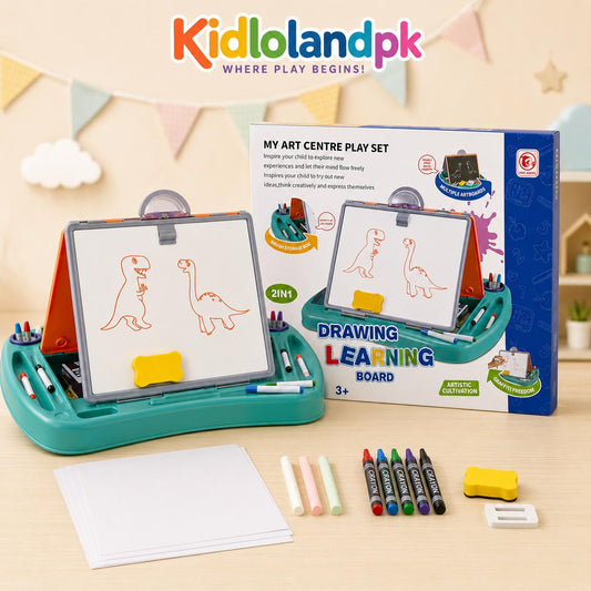 2-in-1 My Art Centre Drawing & Learning Board Play Set