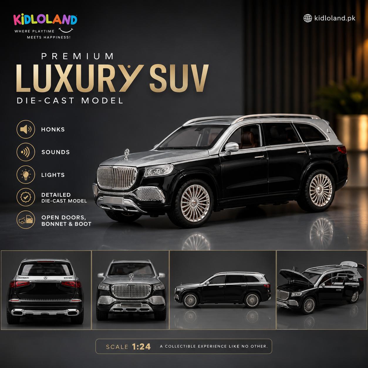 Premium Mercedes-Maybach GLS 600 Die-Cast