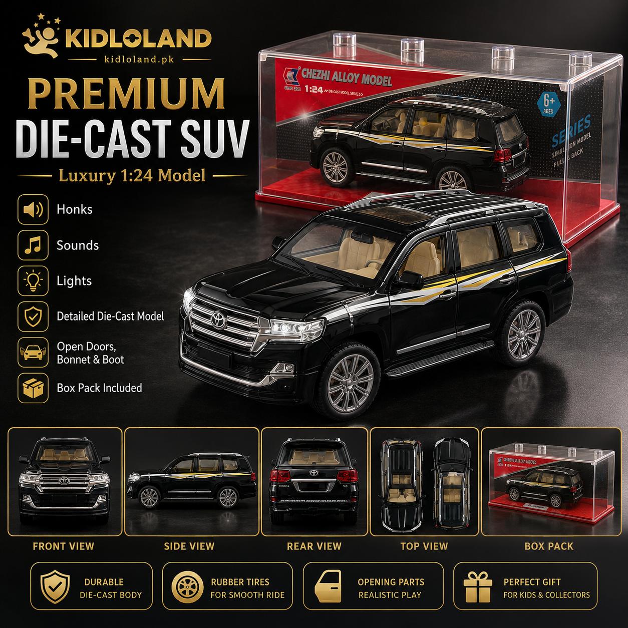 Toyota Land Cruiser 200 Die-Cast SUV